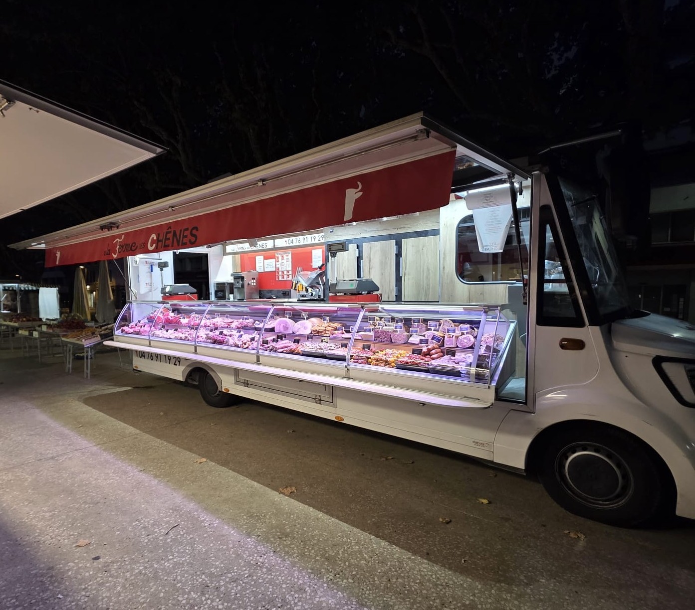Notre camion sur les marchés
